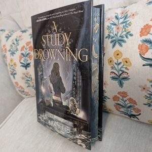 A Study In Drowning Ava Reid, Designed Edge Sprayed Edge Book
